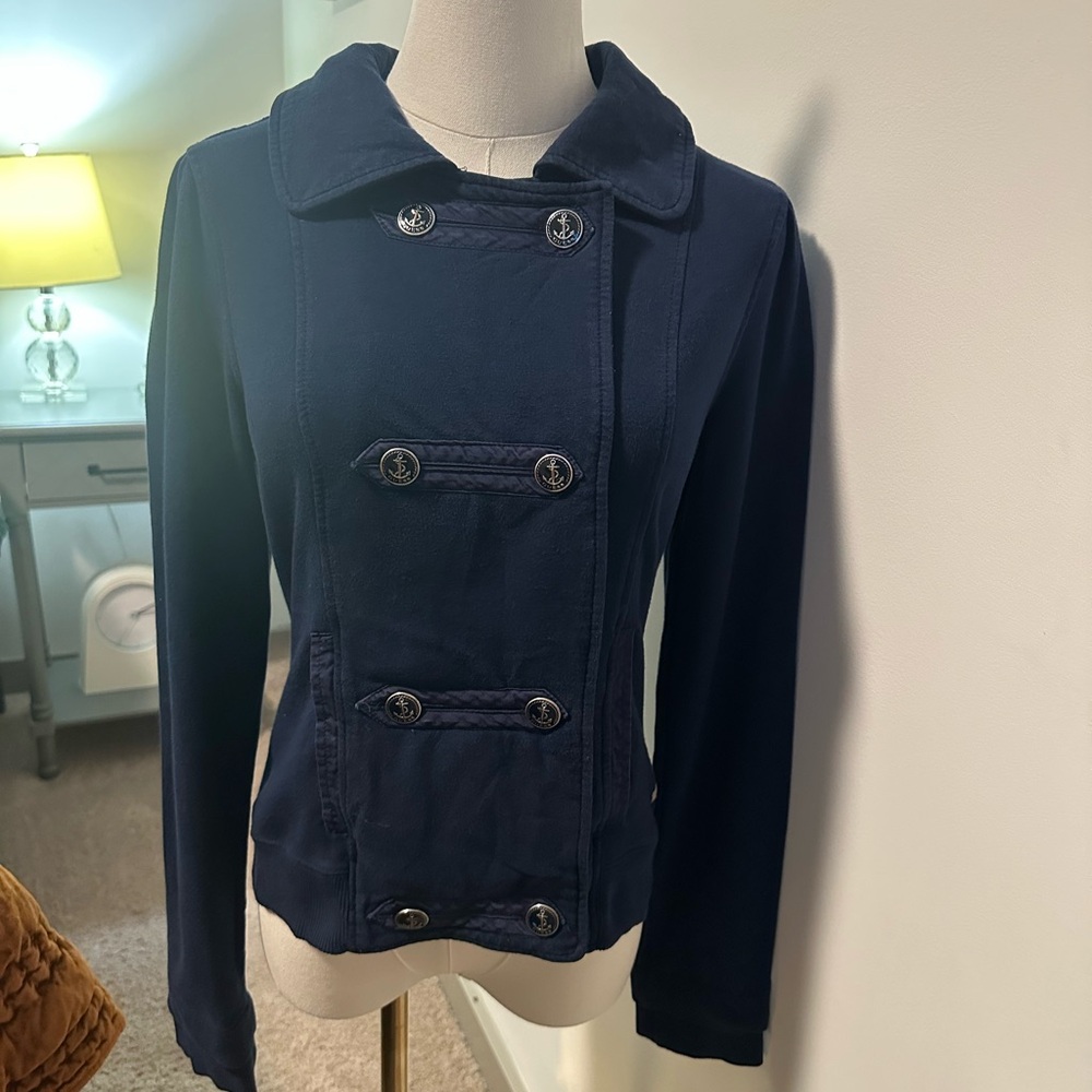 Guess Midnight Blue Women's Pea Coat